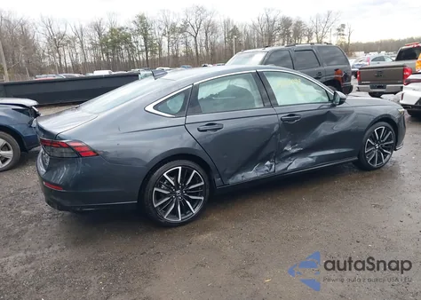 2025 Honda Accord Hybrid Touring from USA, damaged, VIN 1HGCY2F88SA021479